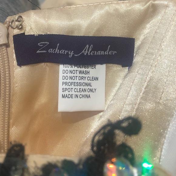 Peach colour prom/formal dress - Picture 5 of 5